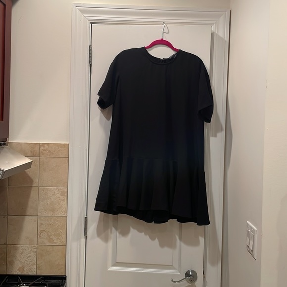 71fhq arrow crepe size 4 French connection little black dress - Picture 3 of 10